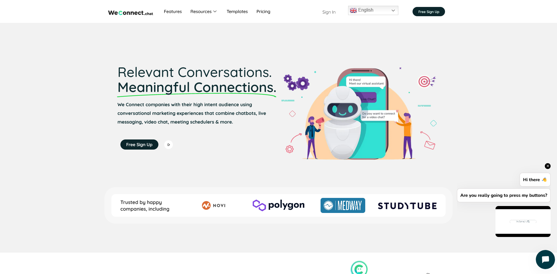 Developing a Chatbot SaaS Application and Mobile Application for WeConnet.chat: A Case Study